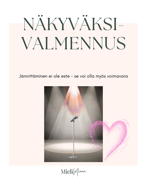 Näkyväksi-valmennus jännittäjille